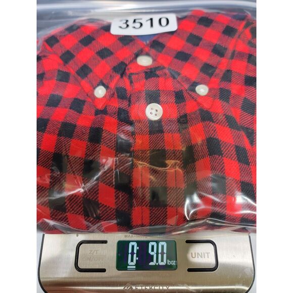 Ralph Lauren Men's Red Flannel Shirt - Small - Picture 9 of 9